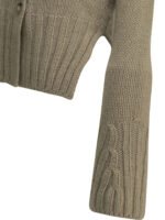 KHAITE cardigan femme beige – Image 4