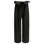 KHAITE Pantalon Kira Noir Femme