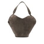 KHAITE Sac porté épaule Lotus Marron Femme