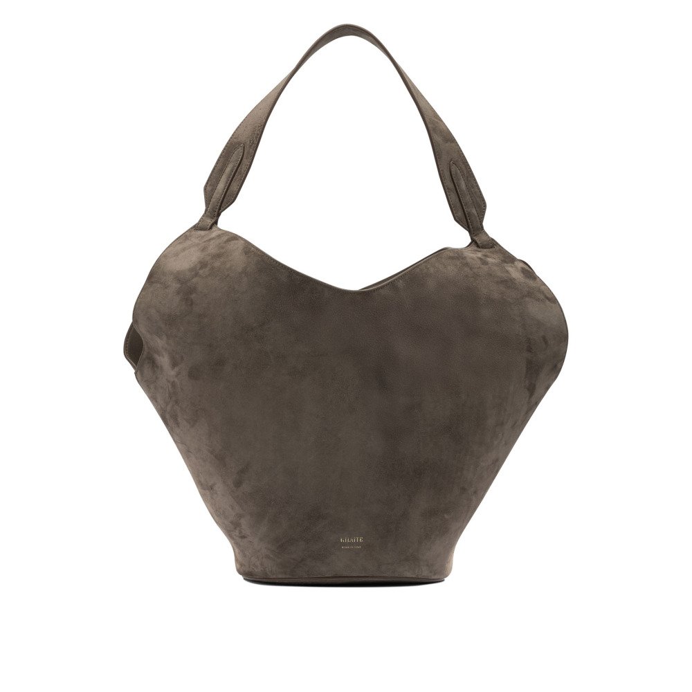 W26-khaite-H2043-726732 KHAITE Sac porté épaule Lotus Marron Femme – Image 1