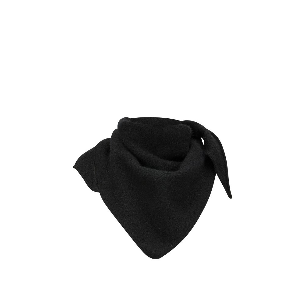 W26-le20bonnet-BAN-001ONYX LE BONNET écharpe Noir – Image 1
