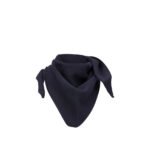 LE BONNET Écharpe Soie Bleu