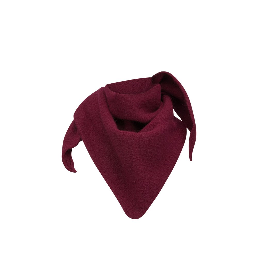 W26-le20bonnet-BAN-015WINE LE BONNET Écharpe Bordeaux – Image 1