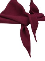 LE BONNET Écharpe Bordeaux – Image 2