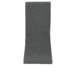 LE BONNET écharpe Soie Gris