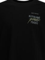 MAISON KITSUNÉ t-shirt homme noir – Image 3