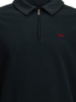 MAISON KITSUNÉ sweatshirt zippé en coton homme bleu – Image 3