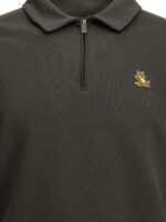 MAISON KITSUNÉ sweatshirt zippé homme gris – Image 3
