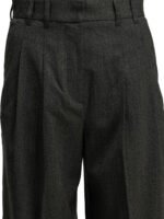 MAISON KITSUNÉ Pantalon de tailleur en laine Gris – Image 3