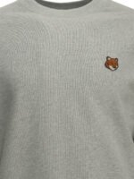 MAISON KITSUNÉ sweat à capuche homme gris – Image 3