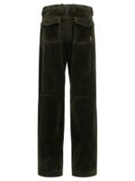 MONCLER GRENOBLE pantalon en velours homme vert – Image 2