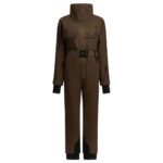 MONCLER GRENOBLE Combinaison Ski À franges Marron Femme