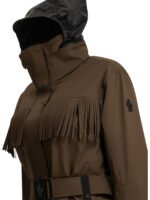 MONCLER GRENOBLE Combinaison Ski À franges Marron Femme – Image 4