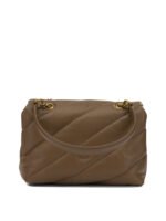 PINKO sac bandoulière en cuir femme marron – Image 3