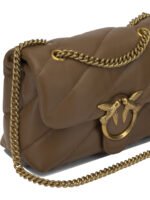 PINKO sac bandoulière en cuir femme marron – Image 4