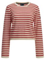 SAINT JAMES pull en cachemire femme rouge