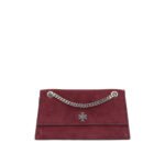 TORY BURCH Sac porté épaule Kira Bordeaux Femme