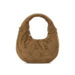 TORY BURCH petit sac Bunny Knot Marron