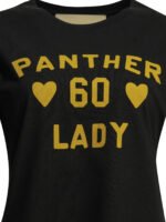 VALENTINO T-shirt Panther Lady Noir Femme – Image 3