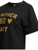 VALENTINO T-shirt Panther Lady Noir Femme – Image 4