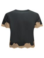 VALENTINO T-Shirt Panther Lady Noir Femme – Image 2