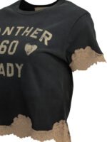 VALENTINO T-Shirt Panther Lady Noir Femme – Image 4