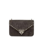 VALENTINO GARAVANI Sac Rockstud Marron Femme