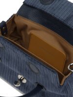 ZANELLATO Sac Dotta Millerighe Bleu Femme – Image 5