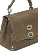 ZANELLATO petit sac à main en cuir femme vert – Image 4