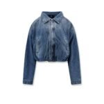 3x1 Amelia Folded Cotton denim jacket