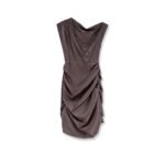 Actualee Short faux leather dress