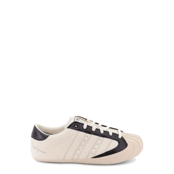 Adidas Y-3 Leather and rubber sneakers