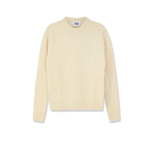 Alpha Studio Virgin wool and cashmere sweater