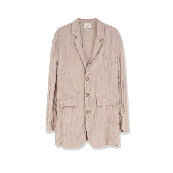 Alysi Wrinkled viscose blazer