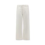 Ami Paris White denim trousers