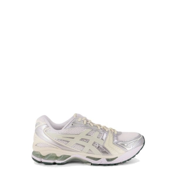 Asics Gel-Kayano 14 mesh sneakers with contrasting profiles