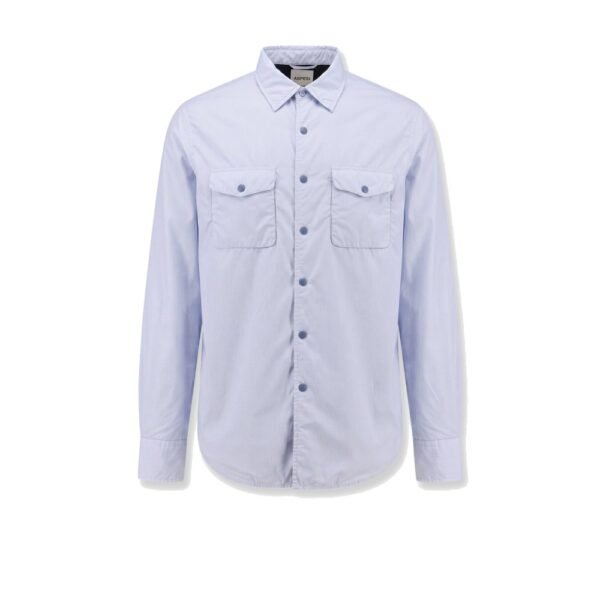 Aspesi Aspesi x Nugnes Comfortemp "13 Più" shirt with Reggie print detail