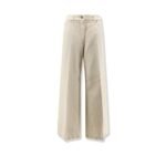 Aspesi Denim trousers with back logo patch