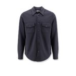 Aspesi Virgin wool blend shirt/jacket with thermal insulation