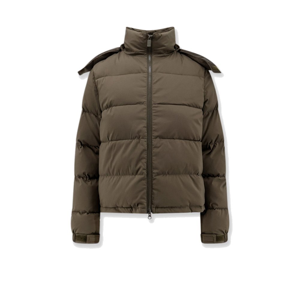 Aspesi Water-repellent stretch cotton and nylon blend Duvoncella down jacket Aspesi Water-repellent stretch cotton and nylon blend Duvoncella down jacket