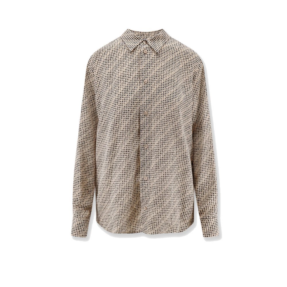 Balenciaga All Over Print Silk Shirt Balenciaga All Over Print Silk Shirt