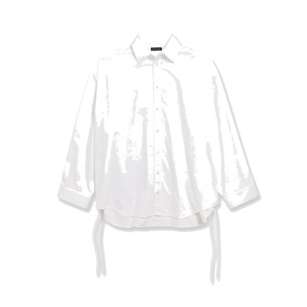 Balenciaga Lace-Up cotton shirt