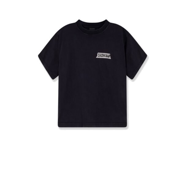 Balenciaga Used effect cotton t-shirt