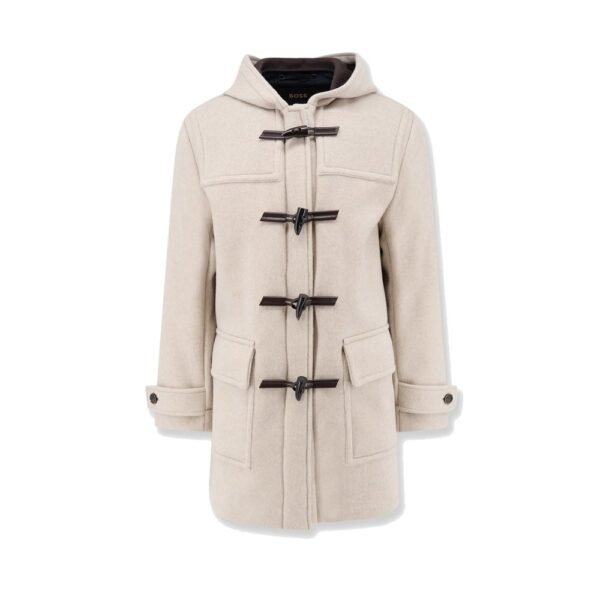 Boss Cariso virgin wool and cashmere montgomery