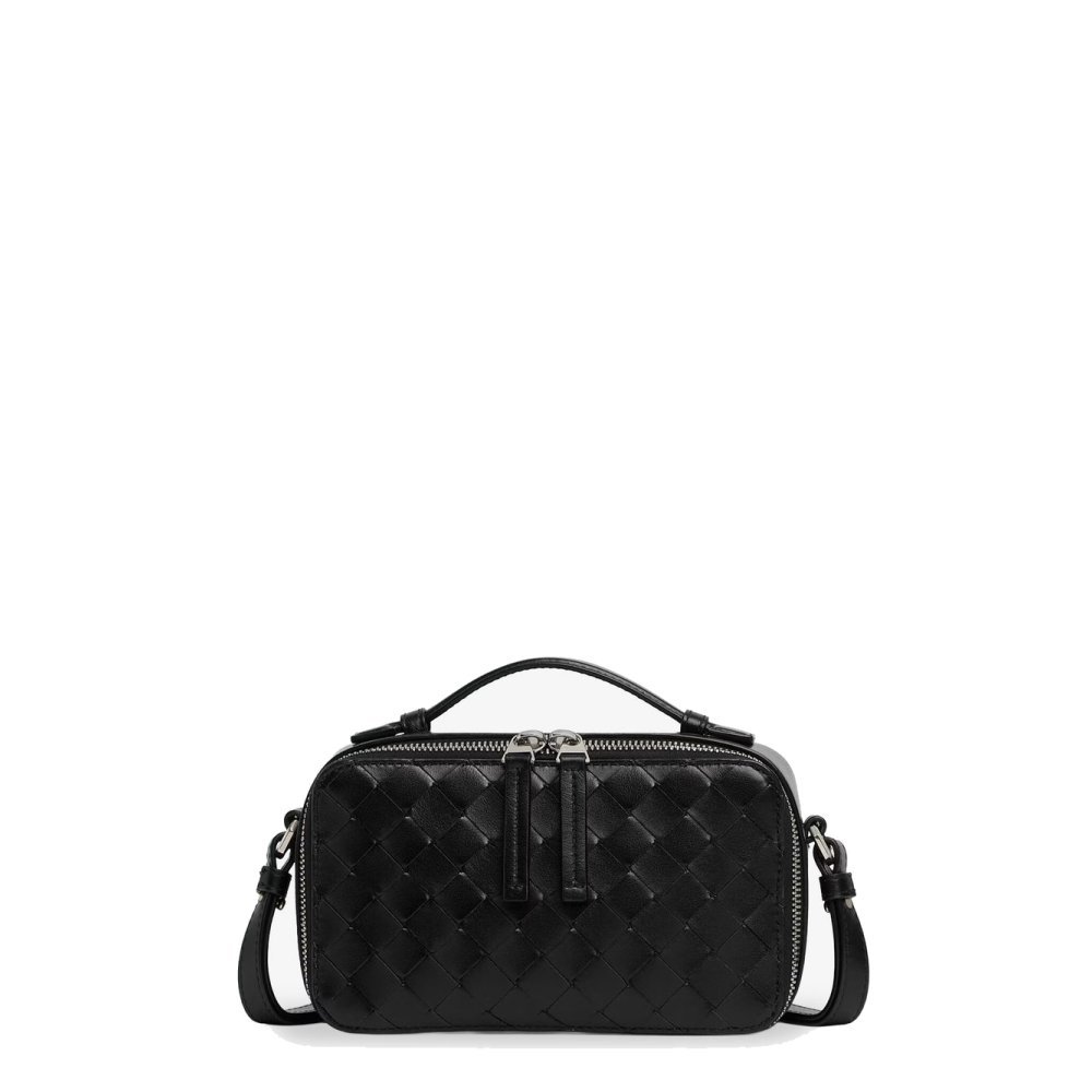 Bottega Veneta Leather clutch bag with Intrecciato motif Bottega Veneta Leather clutch bag with Intrecciato motif