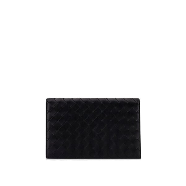 Bottega Veneta Leather clutch bag with Intrecciato motif
