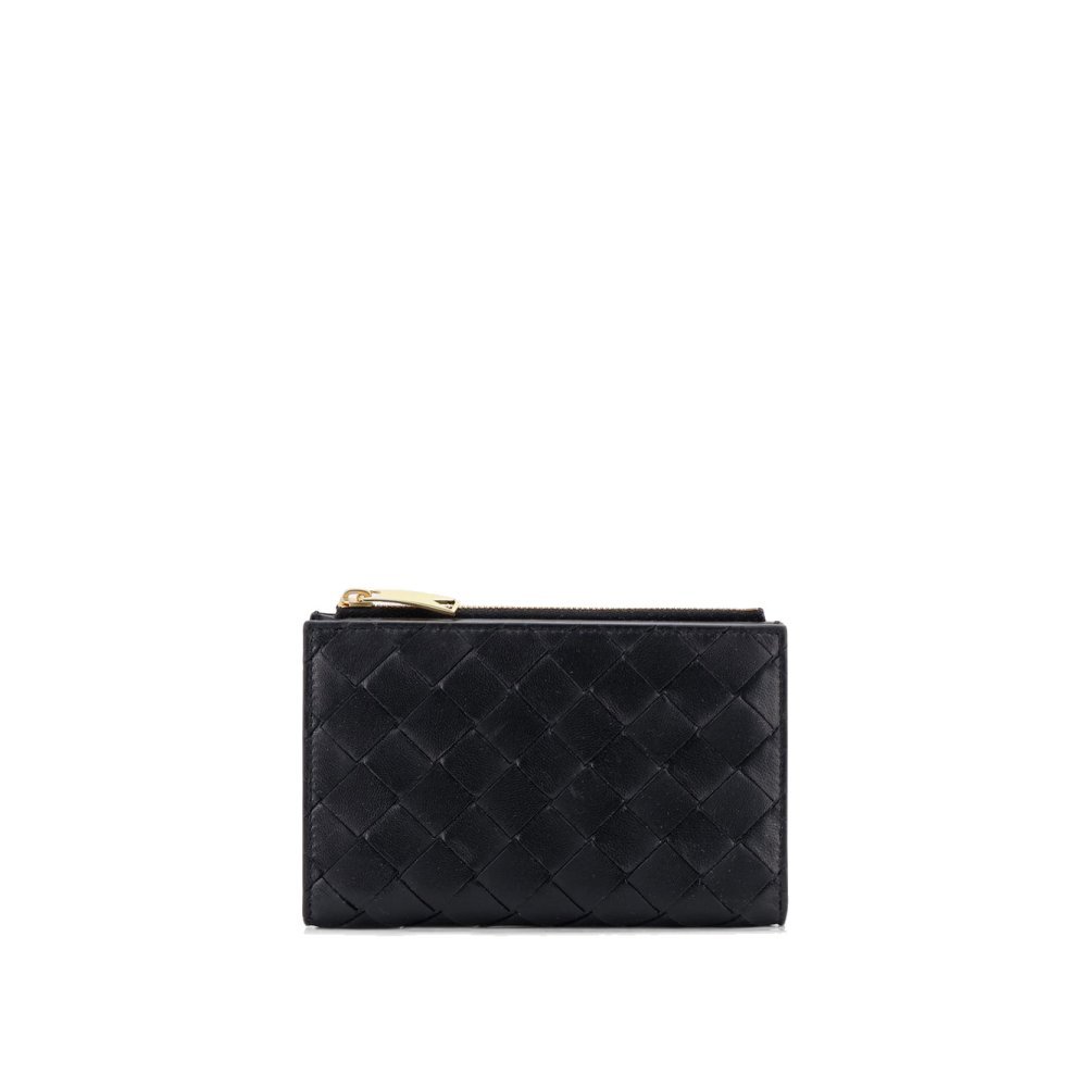 Bottega Veneta Leather wallet with Intrecciato pattern Bottega Veneta Leather wallet with Intrecciato pattern