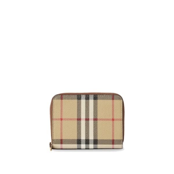 Burberry Coated canvas with Check pattern