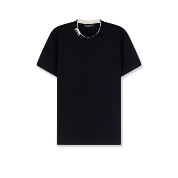 Dolce & Gabbana Cotton t-shirt with contrasting profile