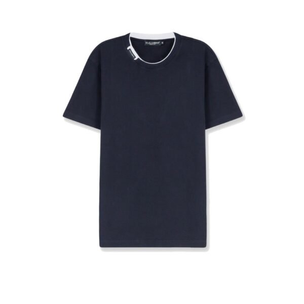 Dolce & Gabbana Cotton t-shirt with contrasting profile